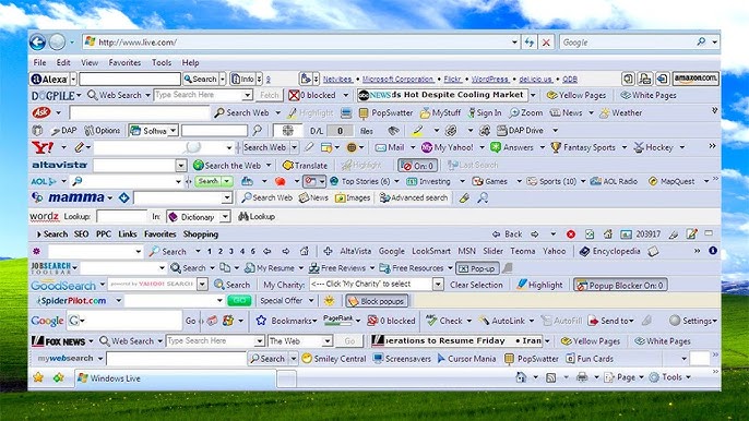 Whatever Happened To Browser Toolbars? - YouTube